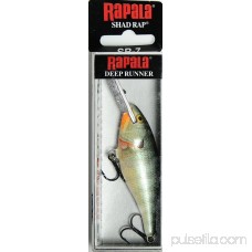 Rapala Shad Rap-3/4 7 2.75 5/16 oz 5'-11' Fish Lure, Olive Green Craw 000907800
